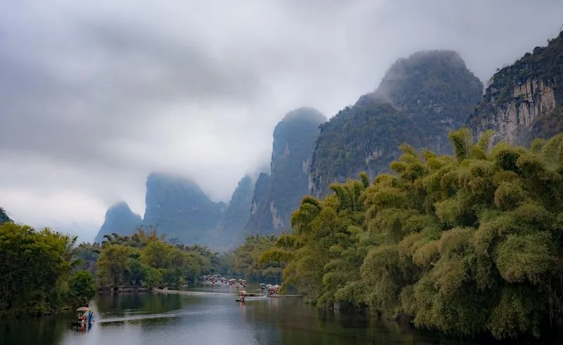 Yulong River Bamboo Rafting