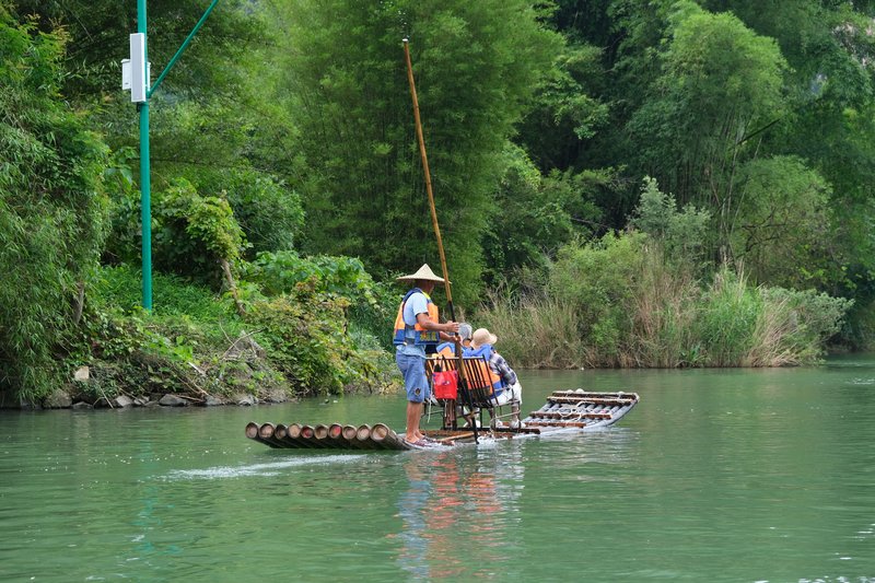 Bamboo Rafting