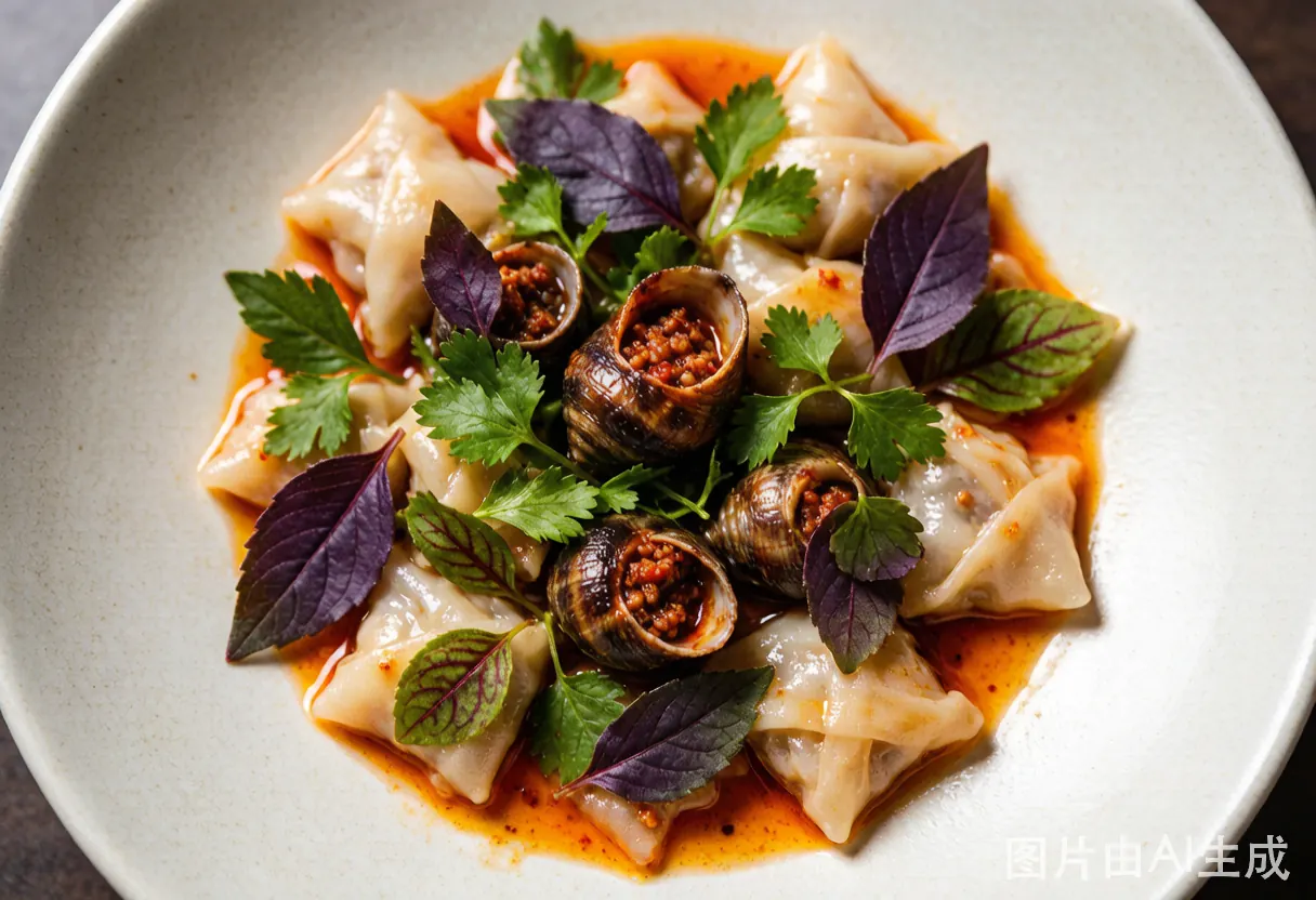 Stuffed Li River Snails (田螺酿) — Guilin dish